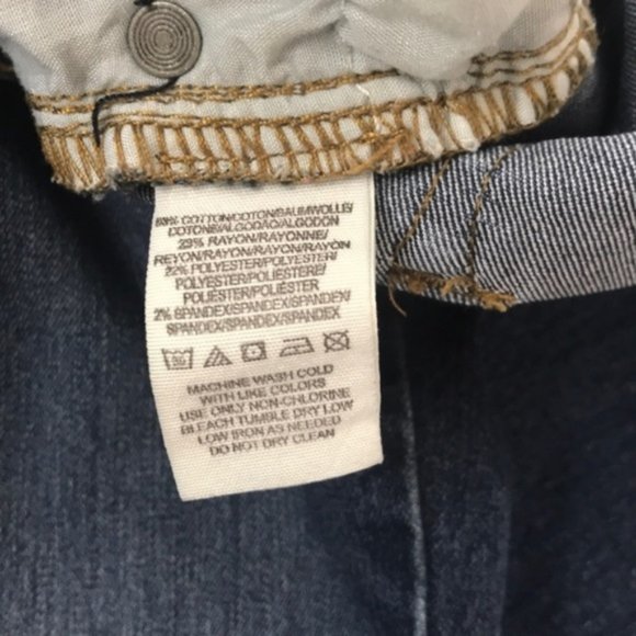 Free People Skinny Blue Jeans size 28 - Picture 6 of 6